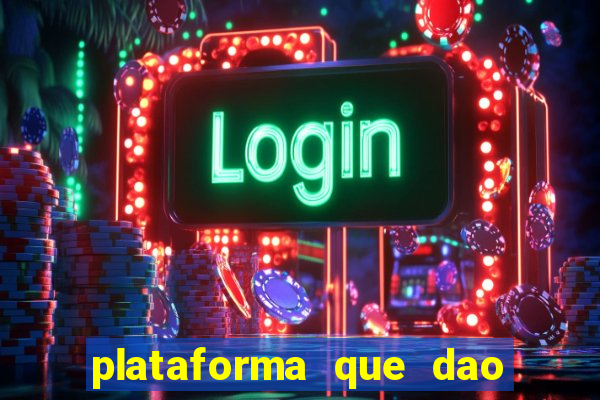 plataforma que dao bonus no cadastro